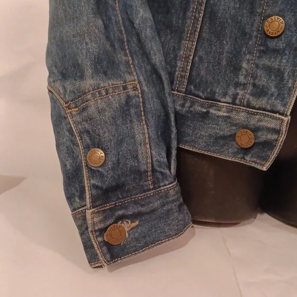 Calvin Klein, dark blue,denim, jacket Sz.L - Picture 3 of 5